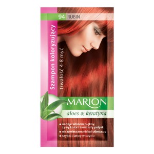 Dažomasis šampūnas „Marion“ rubinas Nr. 94, 40 ml (geriausias iki 2023 rugpjūčio pabaigos)